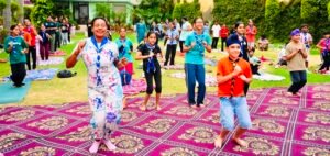 ਫਿਰੋਜ਼ਪੁਰ ਵਿੱਚ ਵੱਖ-ਵੱਖ ਸੰਗਠਨਾਂ ਵੱਲੋਂ ਸਾਂਝੇ ਤੌਰ 'ਤੇ ਮਨਾਇਆ ਗਿਆ 11ਵਾਂ ਅੰਤਰਰਾਸ਼ਟਰੀ ਯੋਗ ਦਿਵਸ