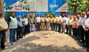 विश्व वातावरण दिवस पर एसएसपी फिरोजपुर में प्रेस क्लब फिरोजपुर में पौधे लगाए