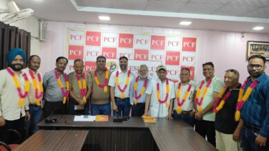 मनदीप कुमार मोंटी प्रेस क्लब फिरोजपुर के अध्यक्ष, गौरव माणिक चेयरमैन और जगदीश कुमार बने महासचिव