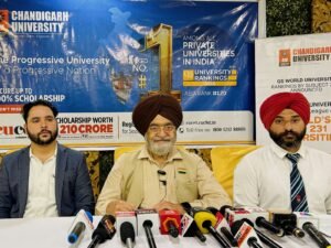 ਚੰਡੀਗੜ੍ਹ ਯੂਨੀਵਰਸਿਟੀ ਨੇ ਸੀਯੂਸੀਈਟੀ-2025 ਰਾਹੀਂ 210 ਕਰੋੜ ਰੁਪਏ ਦਾ ਸਕਾਲਰਸ਼ਿਪ ਪ੍ਰੋਗਰਾਮ ਕੀਤਾ ਸ਼ੁਰੂ
