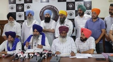 ਲੈਂਡ ਪੂਲਿੰਗ ਨੀਤੀ ਕਿਸਾਨ ਵਿਰੋਧੀ, ਅਡਾਨੀ ਦੇ ਦੋਸ਼ ਮੁੜ ਉੱਭਰ ਰਹੇ ਹਨ, ਪੰਜਾਬ ਪੁਲਿਸ ਰਾਜ ਬਣ ਰਿਹਾ ਹੈ: ਸਰਵਣ ਸਿੰਘ ਪੰਧੇਰ