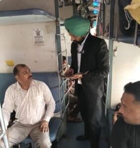 रेलवे ने मई माह में टिकट चेकिंग द्वारा ₹03.04 करोड़ रूपये राजस्व अर्जित किया गया