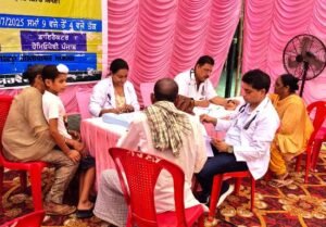 ਆਯੂਸ਼ ਕੈਂਪ ਵਿੱਚ 522 ਮਰੀਜ਼ਾਂ ਦੀ ਜਾਂਚ