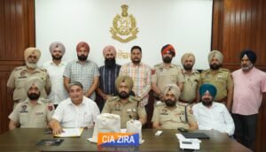 ਮਾਰਚ ਤੋਂ ਬਾਅਦ ਫਿਰੋਜ਼ਪੁਰ ਵਿੱਚ 100 ਕਿਲੋਗ੍ਰਾਮ ਤੋਂ ਵੱਧ ਹੈਰੋਇਨ ਜ਼ਬਤ; ਪਿਛਲੇ ਕੇਸ ਨਾਲ ਜੁੜੀ 3.5 ਕਿਲੋਗ੍ਰਾਮ ਦੀ ਤਾਜ਼ਾ ਬਰਾਮਦਗੀ