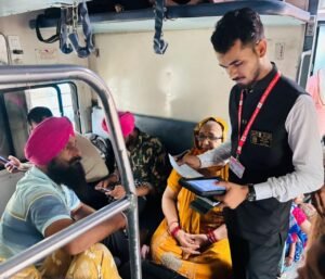 जून माह में टिकट चेकिंग द्वारा ₹02.40 करोड़ रूपये राजस्व अर्जित किया गया