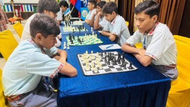 इंटर-स्कूल चैस प्रतियोगिता में डीसी मॉडल स्कूल के विद्यार्थियो ने पाया पहला स्थान