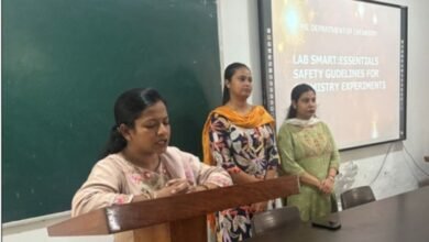 ਲੈਬ ਸਮਾਰਟ- ਰਸਾਇਣਕ ਵਰਤੋਂ ਲਈ ਜ਼ਰੂਰੀ ਸੁਰੱਖਿਆ ਦਿਸ਼ਾ-ਨਿਰਦੇਸ਼ ਵਿਸ਼ੇ *ਤੇ ਵਰਕਸ਼ਾਪ ਦਾ ਆਯੋਜਨ ਲੈਬ ਸਮਾਰਟ- ਰਸਾਇਣਕ ਵਰਤੋਂ ਲਈ ਜ਼ਰੂਰੀ ਸੁਰੱਖਿਆ ਦਿਸ਼ਾ-ਨਿਰਦੇਸ਼ ਵਿਸ਼ੇ *ਤੇ ਵਰਕਸ਼ਾਪ ਦਾ ਆਯੋਜਨ