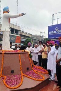 86ਵੇਂ ਸ਼ਹੀਦੀ ਦਿਹਾੜੇ ’ਤੇ ਸ਼ਹੀਦ ਊਧਮ ਸਿੰਘ ਨੂੰ ਭੇਂਟ ਕੀਤੀ ਸ਼ਰਧਾਂਜਲੀ