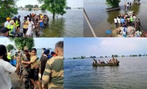 ਭਾਰਤੀ ਫੌਜ ਦੀ ਗੋਲਡਨ ਐਰੋ ਡਿਵੀਜ਼ਨ ਫ਼ਿਰੋਜ਼ਪੁਰ ਵਿੱਚ ਹੜ੍ਹ ਰਾਹਤ ਕਾਰਜਾਂ ਦੀ ਅਗਵਾਈ ਕੀਤੀ