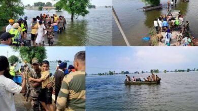 ਭਾਰਤੀ ਫੌਜ ਦੀ ਗੋਲਡਨ ਐਰੋ ਡਿਵੀਜ਼ਨ ਫ਼ਿਰੋਜ਼ਪੁਰ ਵਿੱਚ ਹੜ੍ਹ ਰਾਹਤ ਕਾਰਜਾਂ ਦੀ ਅਗਵਾਈ ਕੀਤੀ