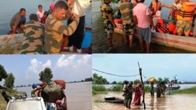 फिरोजपुर सीमा क्षेत्र में बाढ़ की स्थिति: बीएसएफ ने ग्रामीणों को बढ़ते जलस्तर से बचाने में बढ़ाया सहयोग