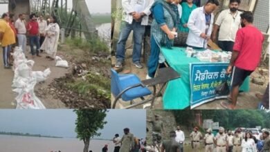 ਹੜ ਦੇ ਪਾਣੀ ਨਾਲ ਜ਼ਿਲ੍ਹੇ ਦੇ ਪ੍ਰਭਾਵਿਤ ਹੋਏ ਲੋਕਾਂ ਨੂੰ ਨਿਰਵਿਘਨ ਪਹੁੰਚਾਈ ਜਾ ਰਹੀ ਰਾਹਤ ਸਮੱਗਰੀ