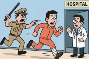 ਫਿਰੋਜ਼ਪੁਰ ਸਿਵਲ ਹਸਪਤਾਲ ਤੋਂ ਹਵਾਲਾਤੀ ਫਰਾਰ, ਪੁਲਿਸ ਵੱਲੋਂ ਭਾਲ ਤੇਜ਼