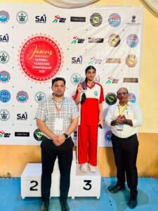 ਫਿਰੋਜ਼ਪੁਰ ਦੀ ਧੀ ਦਿਲਨਾਜ਼ਪ੍ਰੀਤ ਕੌਰ ਨੇ ਜੂਨੀਅਰ ਨੈਸ਼ਨਲ ਕਿੱਕਬਾਕਸਿੰਗ ਚੈਂਪੀਅਨਸ਼ਿਪ ਵਿੱਚ ਕਾਂਸੀ ਦਾ ਤਗਮਾ ਜਿੱਤਿਆ