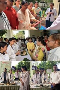 हार्मनी आयुर्वेदिक मेडिकल कॉलेज में 10वें आयुर्वेद दिवस सप्ताह पर फ़ूड एक्सपो और महिला स्वास्थ्य व्याख्यान