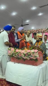 फिरोजपुर छावनी में श्रीमद् भागवत कथा का छठा दिवस – बीजेपी के वरिष्ठ नेता गुरमीत सिंह राणा सोढ़ी का विशेष आगमन, ₹1 लाख का सहयोग फिरोजपुर छावनी में श्रीमद् भागवत कथा का छठा दिवस – बीजेपी के वरिष्ठ नेता गुरमीत सिंह राणा सोढ़ी का विशेष आगमन, ₹1 लाख का सहयोग