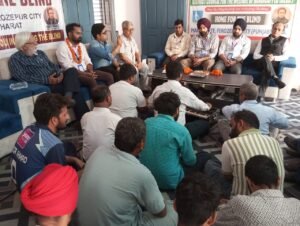 ਸਟੇਟ ਬੈਂਕ ਫਿਰੋਜ਼ਪੁਰ ਨੇ ਬਲਾਈਂਡ ਹੋਮ ਨੂੰ ਮਦਦ ਦਾ ਹੱਥ ਵਧਾਇਆ, ਕਾਰਪੋਰੇਟ ਸਮਾਜਿਕ ਜ਼ਿੰਮੇਵਾਰੀ ਤਹਿਤ ਫਰਨੀਚਰ ਦਾਨ ਕੀਤਾ