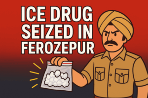 ਚੈਕਿੰਗ ਦੌਰਾਨ ਪੁਲਿਸ ਦੇ ਹੱਥ ਲੱਗੀ ਆਈਸ ਡਰੱਗ ਦੀ ਵੱਡੀ ਖੇਪ