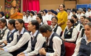 एसएसपी ने डीसीएम इंटरनैशनल स्कूल के विद्यार्थियो को पढ़ाया नशे के विरूद्ध पाठ