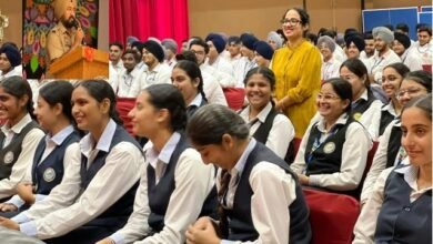 एसएसपी ने डीसीएम इंटरनैशनल स्कूल के विद्यार्थियो को पढ़ाया नशे के विरूद्ध पाठ