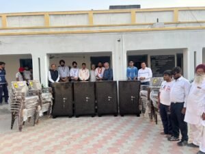 ਸਟੇਟ ਬੈਂਕ ਫਿਰੋਜ਼ਪੁਰ ਨੇ ਬਲਾਈਂਡ ਹੋਮ ਨੂੰ ਮਦਦ ਦਾ ਹੱਥ ਵਧਾਇਆ, ਕਾਰਪੋਰੇਟ ਸਮਾਜਿਕ ਜ਼ਿੰਮੇਵਾਰੀ ਤਹਿਤ ਫਰਨੀਚਰ ਦਾਨ ਕੀਤਾ