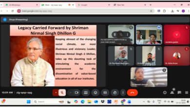 देव समाज कॉलेज फॉर वूमेन, फिरोजपुर द्वारा श्रीमान निर्मल सिंह ढिल्लों जी के 92वें जन्मदिवस को समर्पित गतिविधियों का आयोजन