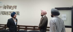 ਡਿਪਟੀ ਸੈਕਟਰੀ ਅਤੇ ਪ੍ਰੋਟੈਕਟਰ ਆਫ ਇਮੀਗ੍ਰੈਂਟਸ ਸ਼੍ਰੀ ਯਸ਼ੂਦੀਪ ਸਿੰਘ ਆਈ.ਐਫ.ਐਸ ਨੇ ਜ਼ਿਲ੍ਹਾ ਰੋਜ਼ਗਾਰ ਅਤੇ ਕਾਰੋਬਾਰ ਬਿਊਰੋ, ਫਿਰੋਜ਼ਪੁਰ ਦਾ ਕੀਤਾ ਦੌਰਾ