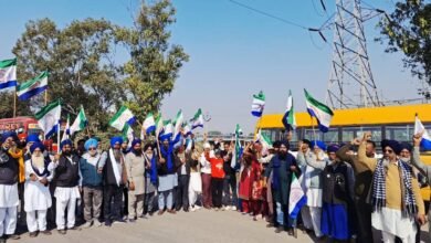 ਸ਼ੰਭੂ ਬਾਰਡਰ ਤੇ ਕਿਸਾਨਾਂ-ਮਜ਼ਦੂਰਾਂ ਨੇ ਕੌਮੀ ਇਨਸਾਫ਼ ਮੋਰਚੇ ਦੇ ਦਿੱਲੀ ਮਾਰਚ ਨੂੰ ਦਿੱਤਾ ਪੂਰਨ ਸਮਰਥਨ, ਦਿੱਤਾ ਮੰਗ ਪੱਤਰ