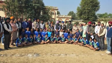 69ਵੀਆਂ ਪੰਜਾਬ ਰਾਜ ਅੰਤਰ ਜ਼ਿਲ੍ਹਾ ਸਕੂਲ ਖੇਡਾਂ ਸਰਕਲ ਕਬੱਡੀ ਦੇ ਸਟੇਟ ਮੁਕਾਬਲੇ ਸ਼ੁਰੂ