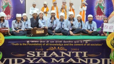 विद्या मंदिर में श्रद्धा भाव से मनाया गया गुरुपुरब