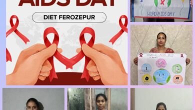 ਡਾਇਟ ਫਿਰੋਜਪੁਰ ਵਿਖੇ ਵਿਸ਼ਵ ਏਡਸ ਦਿਵਸ ਮਨਾਇਆ ਗਿਆ