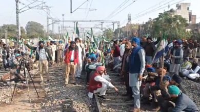 पंजाब में रेल रोको से फिरोजपुर रेल डिवीज़न में 16 ट्रेन सर्विस में रुकावट आई