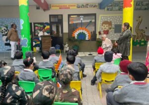 विवेकानंद जूनियर स्कूल में 77वां गणतंत्र दिवस हर्षोल्लास से मनाया विवेकानंद जूनियर स्कूल में 77वां गणतंत्र दिवस हर्षोल्लास से मनाया