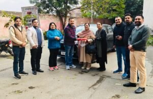 ਹਾਈ ਕੋਰਟ ਦੇ ਆਦੇਸ਼ਾਂ ਤੇ ਸਿਹਤ ਵਿਭਾਗ ਦੇ ਸਟੈਨੋ ਪਦ ਉੱਨਤੀ ਉਪਰੰਤ ਬਣੇ ਸੀਨੀਅਰ ਸਹਾਇਕ