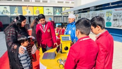 विद्यार्थियो को स्किल्ड एजुकेशन हेतू प्रेरित करने के उद्देश्य से पहली बार कौशल मेले का आयोजन