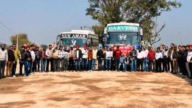 ਪੁਰਾਣੇ ਸਕੇਲ, ਪੁਰਾਣੀ ਪੈਨਸ਼ਨ ਅਤੇ ਭੱਤੇ ਬਹਾਲੀ ਮੋਰਚਾ ਵੱਲੋਂ ਮੁੱਖ ਮੰਤਰੀ ਦੇ ਜ਼ਿਲ੍ਹੇ ਸੰਗਰੂਰ ਵਿਖੇ ਰੈਲੀ ਲਈ ਫ਼ਿਰੋਜ਼ਪੁਰ ਤੋਂ ਭਰਵੀਂ ਸ਼ਮੂਲੀਅਤ 