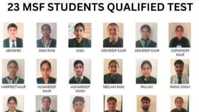 ਜੇ ਈ ਈ ਮੇਨ ਪ੍ਰੀਖਿਆ ਵਿੱਚ ਮੈਰੀਟੋਰੀਅਸ ਸਕੂਲ ਫਿਰੋਜ਼ਪੁਰ ਦੇ 23 ਵਿਦਿਆਰਥੀਆਂ ਦਾ ਸ਼ਾਨਦਾਰ ਪ੍ਰਦਰਸ਼ਨ