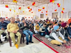 दिव्य ज्योति जागृति संस्थान  ने भारतीय नववर्ष और पवित्र नवरात्रि के मौके पर शिव मंदिर में एक खास आध्यात्मिक भजन कीर्तन और सत्संग प्रोग्राम का आयोजन किया