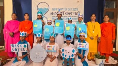 दिव्य ज्योति जाग्रति संस्थान फिरोजपुर में विश्व जल दिवस के शुभ मौके पर एक बड़ा और प्रेरणा देने वाला प्रोग्राम आयोजित किया 