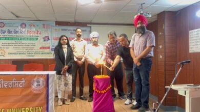 ਐਸ ਬੀ ਐਸ ਸਟੇਟ ਯੂਨੀਵਰਸਿਟੀ ਫ਼ਿਰੋਜ਼ਪੁਰ ਵਿਖੇ ਸੱਤ ਰੋਜ਼ਾ ਐਨ.ਐਸ. ਐਸ. ਕੈਂਪ ਸੁਰੂ 