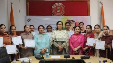 ਡਿਪਟੀ ਕਮਿਸ਼ਨਰ ਫਿਰੋਜ਼ਪੁਰ ਨੇ 12 ਮਹਿਲਾ ਬੀ.ਐਲ.ਓਜ਼ ਨੂੰ ਕੀਤਾ ਸਨਮਾਨਿਤ 