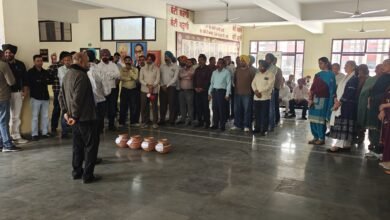 ਸੂਬਾ ਪ੍ਰਧਾਨ ਨੂੰ ਗੈਰ ਮਨੁੱਖੀ ਢੰਗ ਨਾਲ ਗ੍ਰਿਫਤਾਰ ਕਰਨ ਵਾਲੇ ਐਸ.ਐਚ.ਓ. ਖਿਲਾਫ਼ ਕਾਰਵਾਈ ਦੀ ਮੰਗ