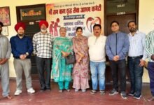 ਬਜ਼ੁਰਗਾਂ ਦੀ ਸਿਹਤ ਸੰਭਾਲ ਲਈ ਸ੍ਰੀ ਰਾਮ ਬਾਗ ਬਿਰਧ ਆਸ਼ਰਮ ਵਿਖੇ ਯੋਗਾ ਕੈਂਪ ਸਫਲਤਾਪੂਰਵਕ ਸਮਾਪਤ