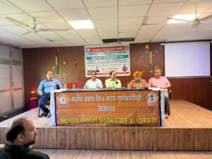 ਐਸ ਬੀ ਐਸ ਸਟੇਟ ਯੂਨੀਵਰਸਿਟੀ ਵਿੱਚ ਅਪਲਾਈਡ ਸਾਇੰਸ ਵਿਭਾਗ ਵਲੋਂ ਵਿਸ਼ੇਸ਼ ਵਰਕਸ਼ਾਪ ਦਾ ਆਯੋਜਨ