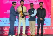Vivekananda World School Chairman Dr. Gaurav Sagar Bhaskar honoured for leadership in value-based education
