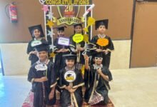 डीसीएम इंटरनैशनल स्कूल में ग्रेजुएशन सैरेमनी का आयोजन