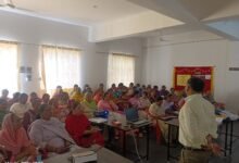 ਪੋਸ਼ਣ ਵੀ ਪੜ੍ਹਾਈ ਵੀ ਤਹਿਤ ਆਂਗਣਵਾੜੀ ਵਰਕਰਾਂ ਦੀ ਟ੍ਰੇਨਿੰਗ ਆਯੋਜਿਤ