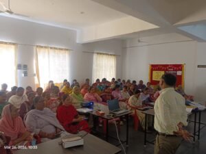 ਪੋਸ਼ਣ ਵੀ ਪੜ੍ਹਾਈ ਵੀ ਤਹਿਤ ਆਂਗਣਵਾੜੀ ਵਰਕਰਾਂ ਦੀ ਟ੍ਰੇਨਿੰਗ ਆਯੋਜਿਤ ਪੋਸ਼ਣ ਵੀ ਪੜ੍ਹਾਈ ਵੀ ਤਹਿਤ ਆਂਗਣਵਾੜੀ ਵਰਕਰਾਂ ਦੀ ਟ੍ਰੇਨਿੰਗ ਆਯੋਜਿਤ