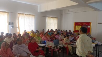 ਪੋਸ਼ਣ ਵੀ ਪੜ੍ਹਾਈ ਵੀ ਤਹਿਤ ਆਂਗਣਵਾੜੀ ਵਰਕਰਾਂ ਦੀ ਟ੍ਰੇਨਿੰਗ ਆਯੋਜਿਤ