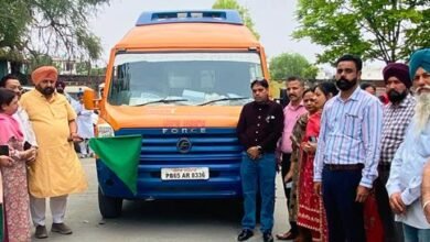 ਵਿਧਾਇਕ ਰਣਬੀਰ ਸਿੰਘ ਭੁੱਲਰ ਨੇ 'ਫੂਡ ਸੇਫਟੀ ਵੈਨ' ਨੂੰ ਹਰੀ ਝੰਡੀ ਵਿਖਾ ਕੇ ਕੀਤਾ ਰਵਾਨਾ